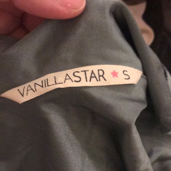 Cute satin like bodysuit with ruffle detail. - Picture 4 of 4